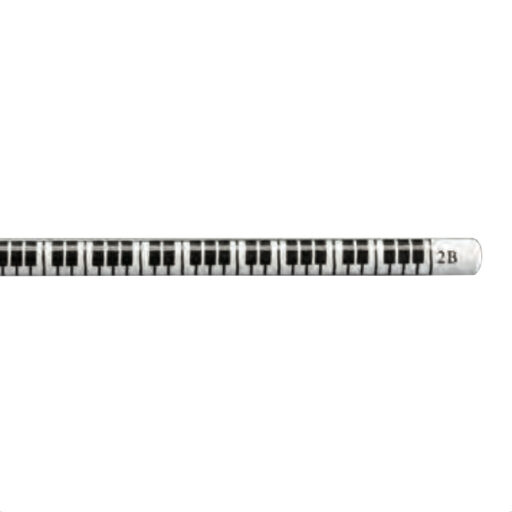 2B鉛筆(全2種) 鍵盤／ホワイト