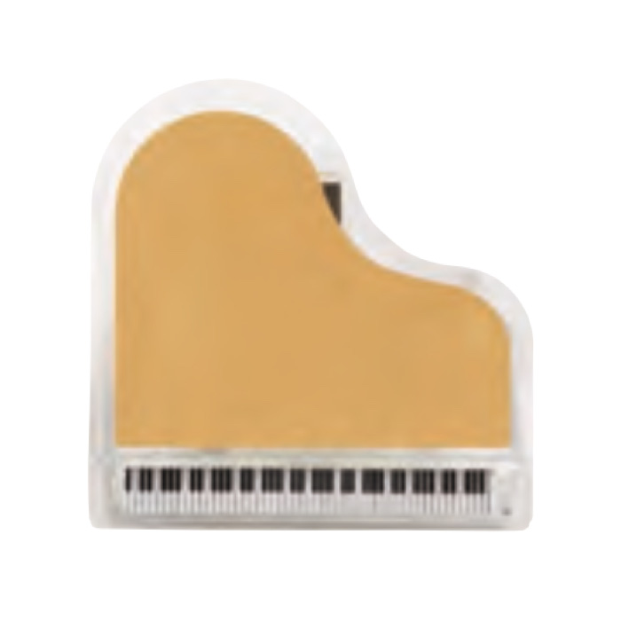 ピアノクリップ(全2種) ゴールド