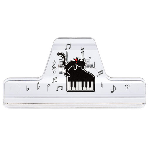 MUSICブッククリップ(全4種) ネコとピアノ