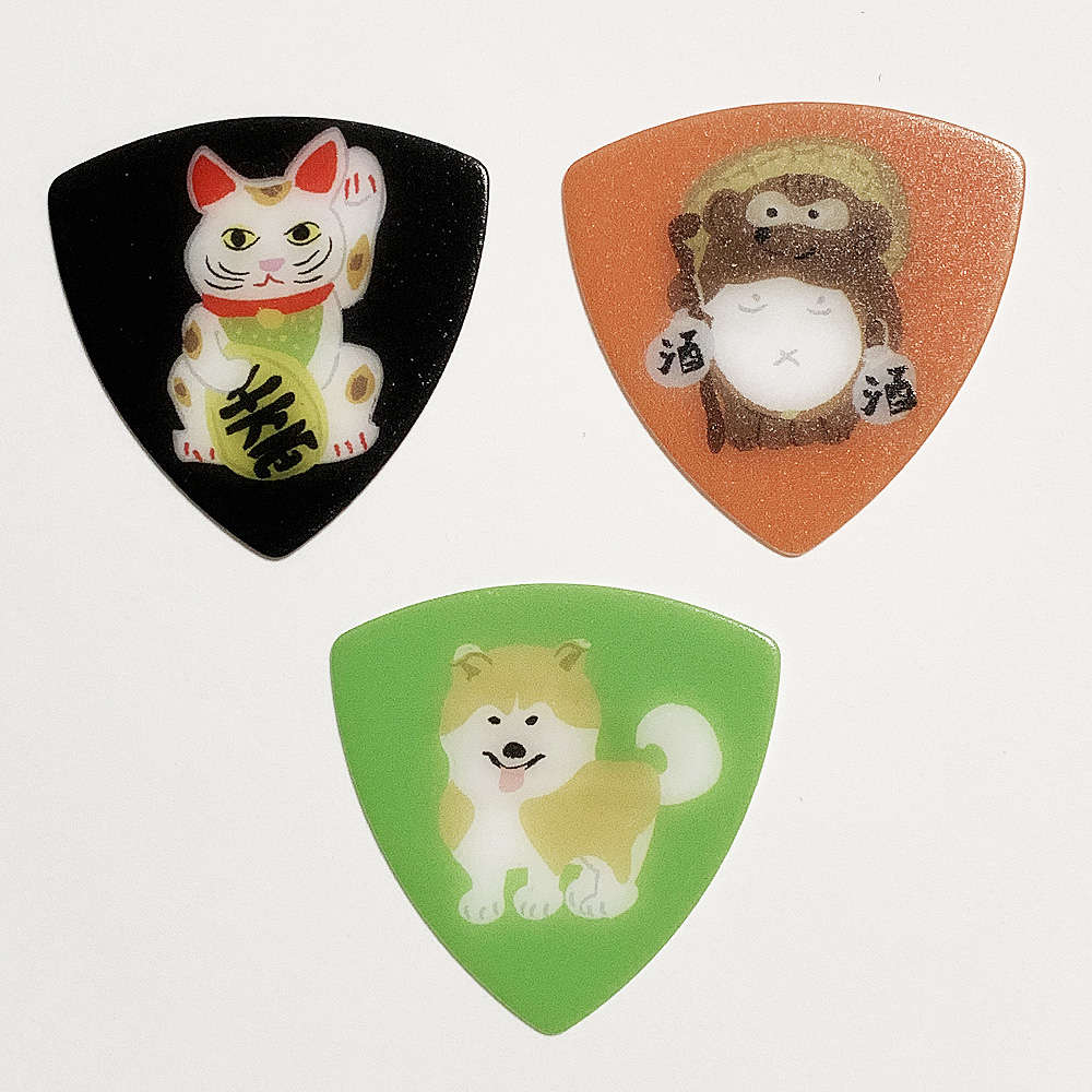 日本のギターピック・ギフトパック3枚入(全8種) | 製品情報 | 株式会社ナカノ