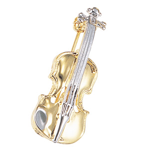マエストロ ブローチ(全5種) バイオリン